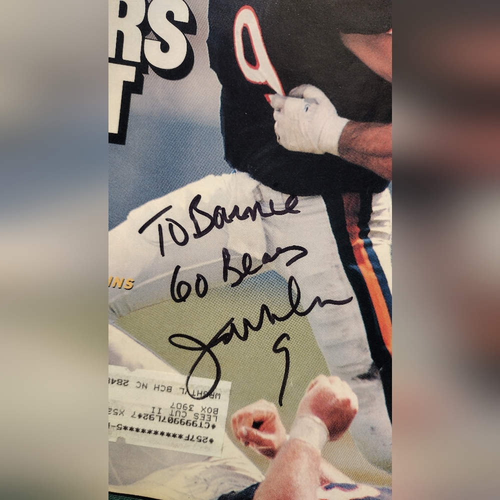 September 12 1988 Autographed Copy Of Sports Illustrated ( JIM MCMAHON ) - Picture 3 of 7